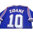 Photo4: France 1998 Home Shirts and Shorts Set #10 Zidane