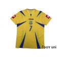 Photo1: Ukraine 2006 Home Shirt #7 Shevchenko (1)