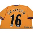 Photo4: Everton 2003-2004 Away Shirt #16 Gravesen w/tags