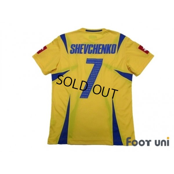 Photo2: Ukraine 2006 Home Shirt #7 Shevchenko