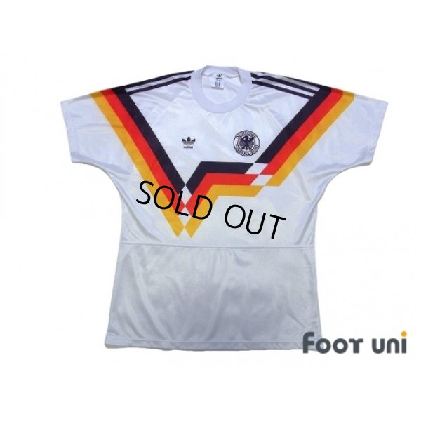 Photo1: West Germany Euro 1988-1990 Home Shirt