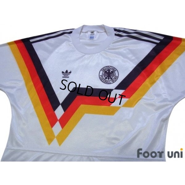 Photo3: West Germany Euro 1988-1990 Home Shirt