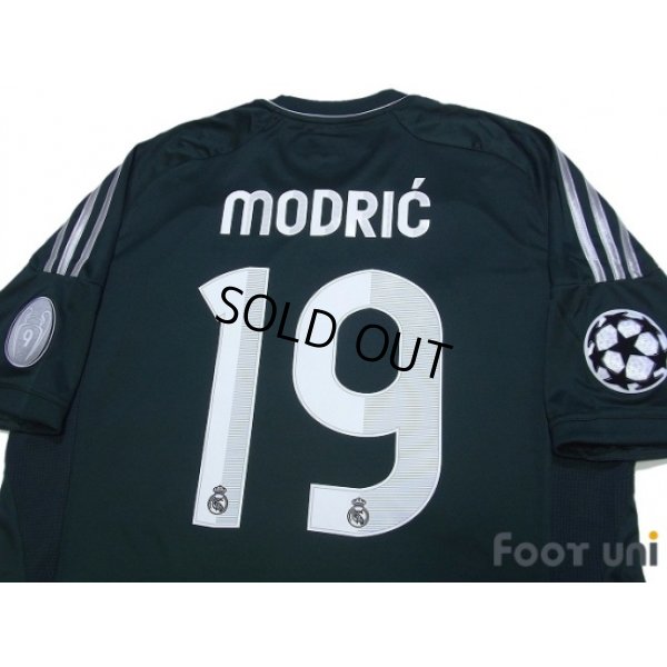 Photo4: Real Madrid 2012-2013 3rd Shirt #19 Modric Champions League Patch/Badge w/tags