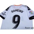 Photo4: Valencia 2019-2020 Away Shirt #9 Gameiro La Liga Patch/Badge