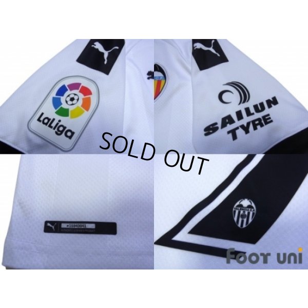 Photo7: Valencia 2019-2020 Away Shirt #9 Gameiro La Liga Patch/Badge