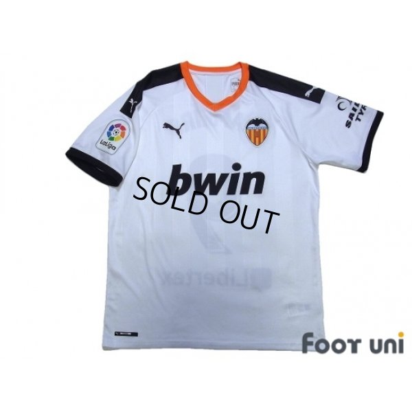 Photo1: Valencia 2019-2020 Away Shirt #9 Gameiro La Liga Patch/Badge
