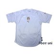 Photo1: Italy Euro 2004 Away Shirt (1)