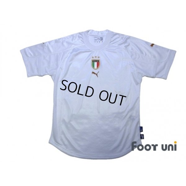 Photo1: Italy Euro 2004 Away Shirt