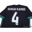 Photo4: Real Madrid 2017-2018 Away Shirt #4 Sergio Ramos