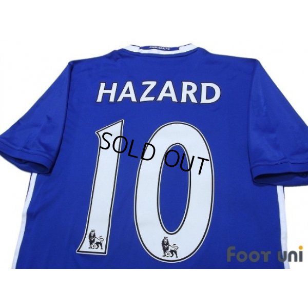 Photo4: Chelsea 2016-2017 Home Shirt #10 Hazard w/tags