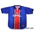 Photo1: Paris Saint Germain 1998-1999 Home Shirt (1)