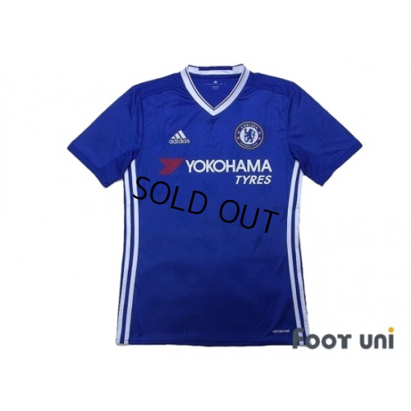 Photo1: Chelsea 2016-2017 Home Shirt #10 Hazard w/tags