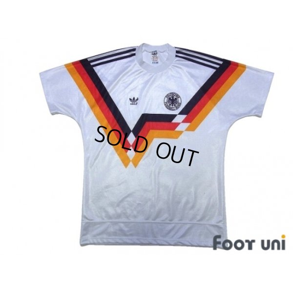 Photo1: West Germany Euro 1988-1990 Home Shirt