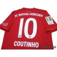Photo4: Bayern Munchen2019-2020 Home Authentic Shirt #10 Coutinho w/tags (4)