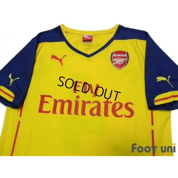 Photo3: Arsenal 2014-2015 Away Shirt #4 Mertesacker