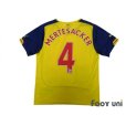 Photo2: Arsenal 2014-2015 Away Shirt #4 Mertesacker (2)