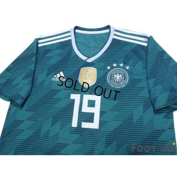 Photo3: Germany 2018 Away Shirt #19 Leroy Sane FIFA World Champions 2014 Patch/Badge