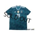 Germany 2018 Away Shirt #19 Leroy Sane FIFA World Champions 2014 Patch/Badge