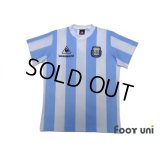 Argentina 1986 Home Reprint Shirt #10