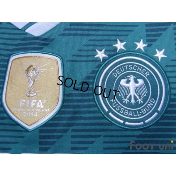 Photo6: Germany 2018 Away Shirt #19 Leroy Sane FIFA World Champions 2014 Patch/Badge