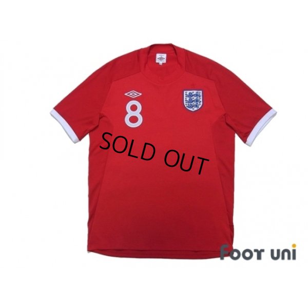 Photo1: England 2010 Away Shirt #8 Lampard