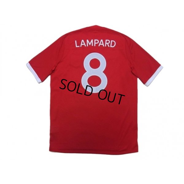 Photo2: England 2010 Away Shirt #8 Lampard