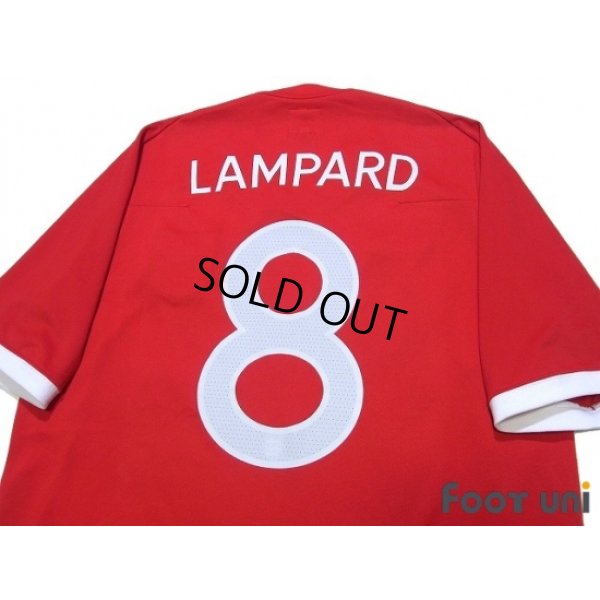 Photo4: England 2010 Away Shirt #8 Lampard