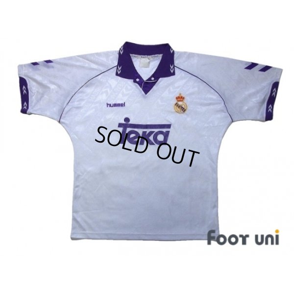 Photo1: Real Madrid 1993-1994 Home Shirt