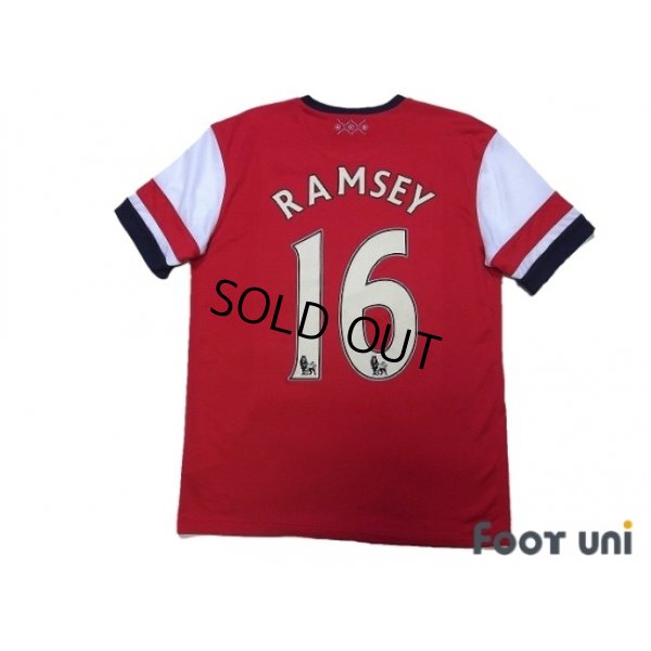 Photo2: Arsenal 2012-2013 Home Shirt #16 Ramsey