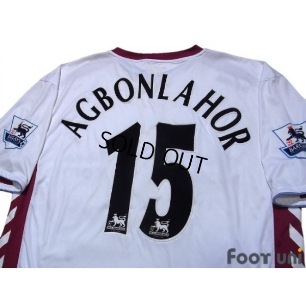 Photo4: Aston Villa 2006-2007 Away Shirt #15 Agbonlahor BARCLAYS PREMIERSHIP Patch/Badge