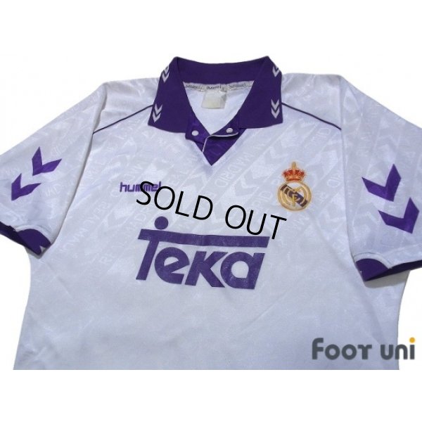 Photo3: Real Madrid 1993-1994 Home Shirt