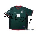 Mexico 2002 Home Shirt #10 Blanco 2002 FIFA World Cup Korea Japan Patch/Badge