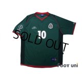 Mexico 2002 Home Shirt #10 Blanco 2002 FIFA World Cup Korea Japan Patch/Badge