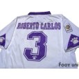 Photo4: Real Madrid 1997-1998 Home Shirt #3 Roberto Carlos (4)