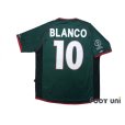 Photo2: Mexico 2002 Home Shirt #10 Blanco 2002 FIFA World Cup Korea Japan Patch/Badge (2)