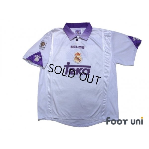 Photo1: Real Madrid 1997-1998 Home Shirt #3 Roberto Carlos