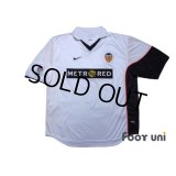 Valencia 2001-2002 Home Shirt w/tags