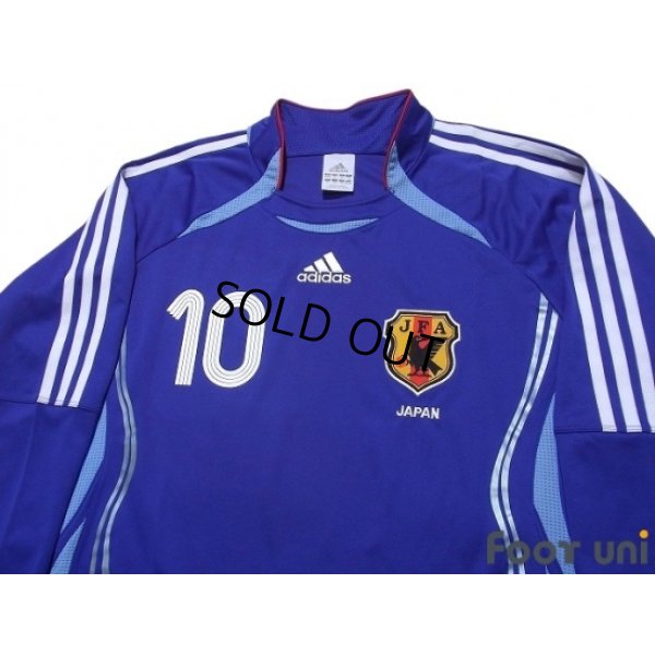 Photo3: Japan 2006 Home Long Sleeve Shirt #10 Nakamura