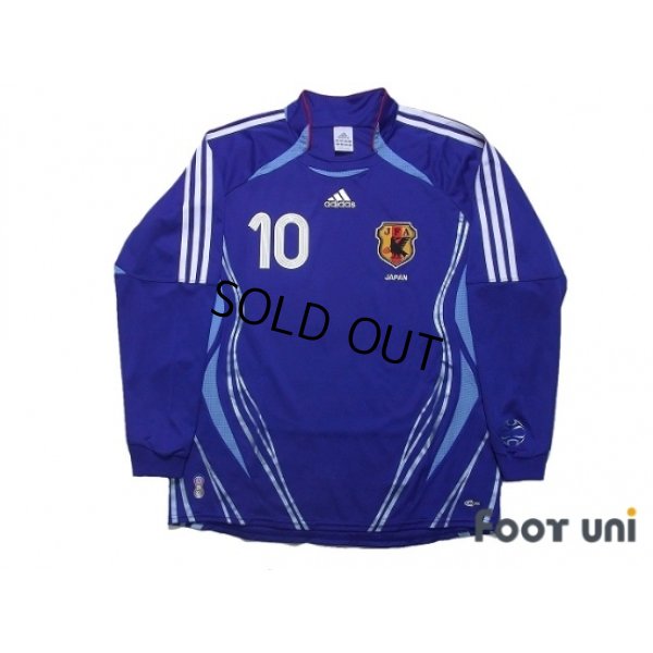 Photo1: Japan 2006 Home Long Sleeve Shirt #10 Nakamura