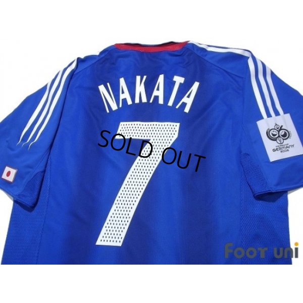 Photo4: Japan 2004 Home Authentic Shirt #7 Nakata