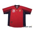 Photo1: Spain 1998 Home Shirt #21 Luis Enrique (1)