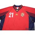 Photo3: Spain 1998 Home Shirt #21 Luis Enrique