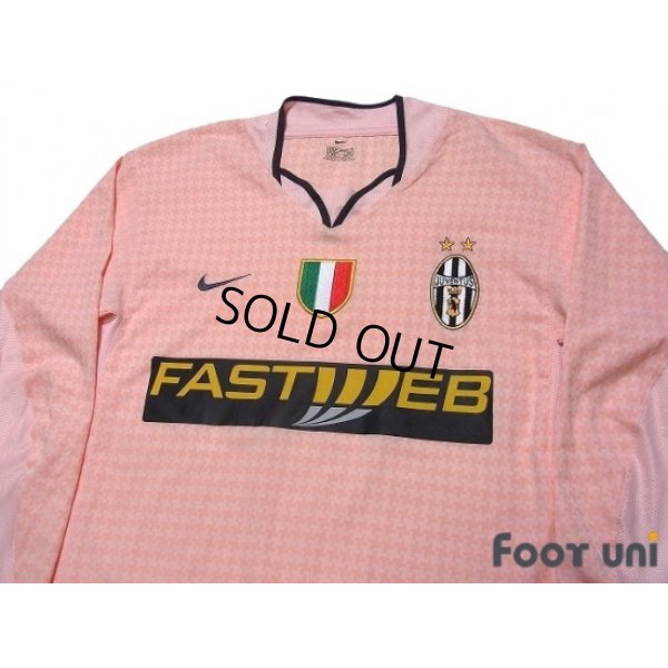 Photo3: Juventus 2003-2004 Away Long Sleeve Shirt Scudetto Patch/Badge