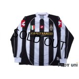 Juventus 2002-2003 Home Long Sleeve Shirt #10 Del Piero