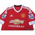 Photo3: Manchester United 2015-2016 Home Shirt #18 Young BARCLAYS PREMIER LEAGUE Patch/Badge