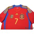 Photo3: Spain 2011 Home Shirt #7 David Villa FIFA World Champions 2010 Patch/Badge (3)