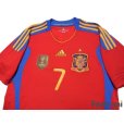 Photo3: Spain 2011 Home Shirt #7 David Villa FIFA World Champions 2010 Patch/Badge (3)