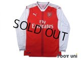 Arsenal 2016-2017 Home Long Sleeve Shirt #11 Ozil