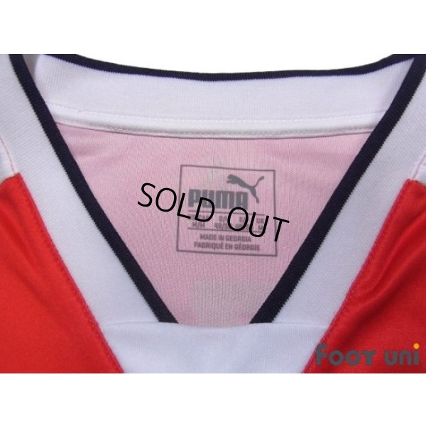 Photo5: Arsenal 2016-2017 Home Long Sleeve Shirt #11 Ozil