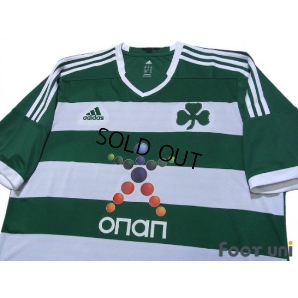 Photo3: Panathinaikos 2013-2014 Home Shirt w/tags